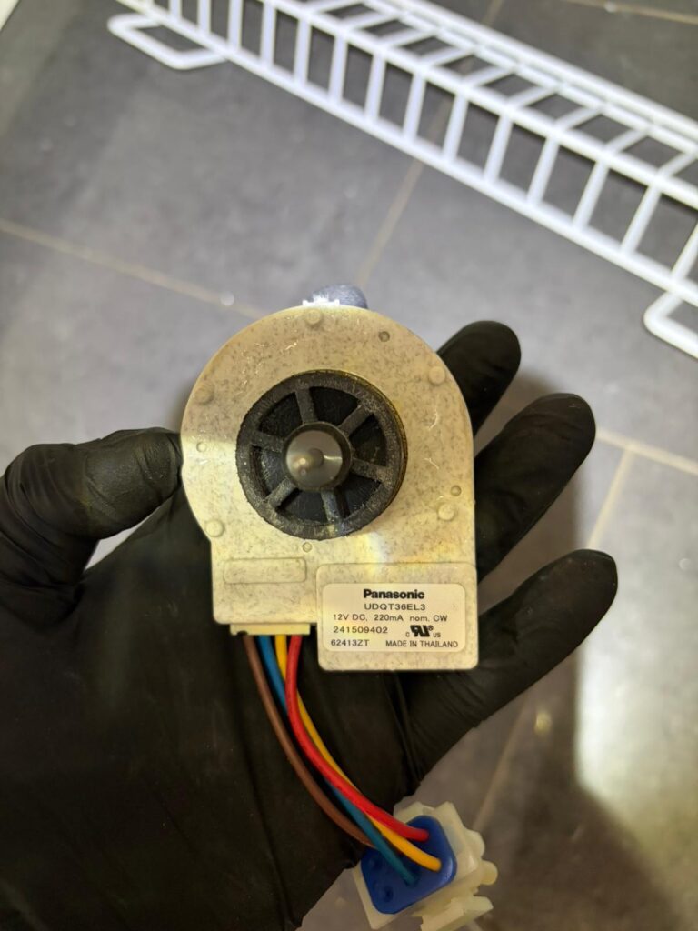 Panasonic refrigerator evaporator fan motor for refrigerator repair in Brampton